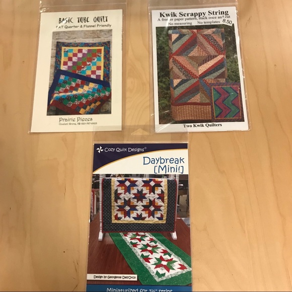 Other - ❣️THREE QUILT PATTERNS.